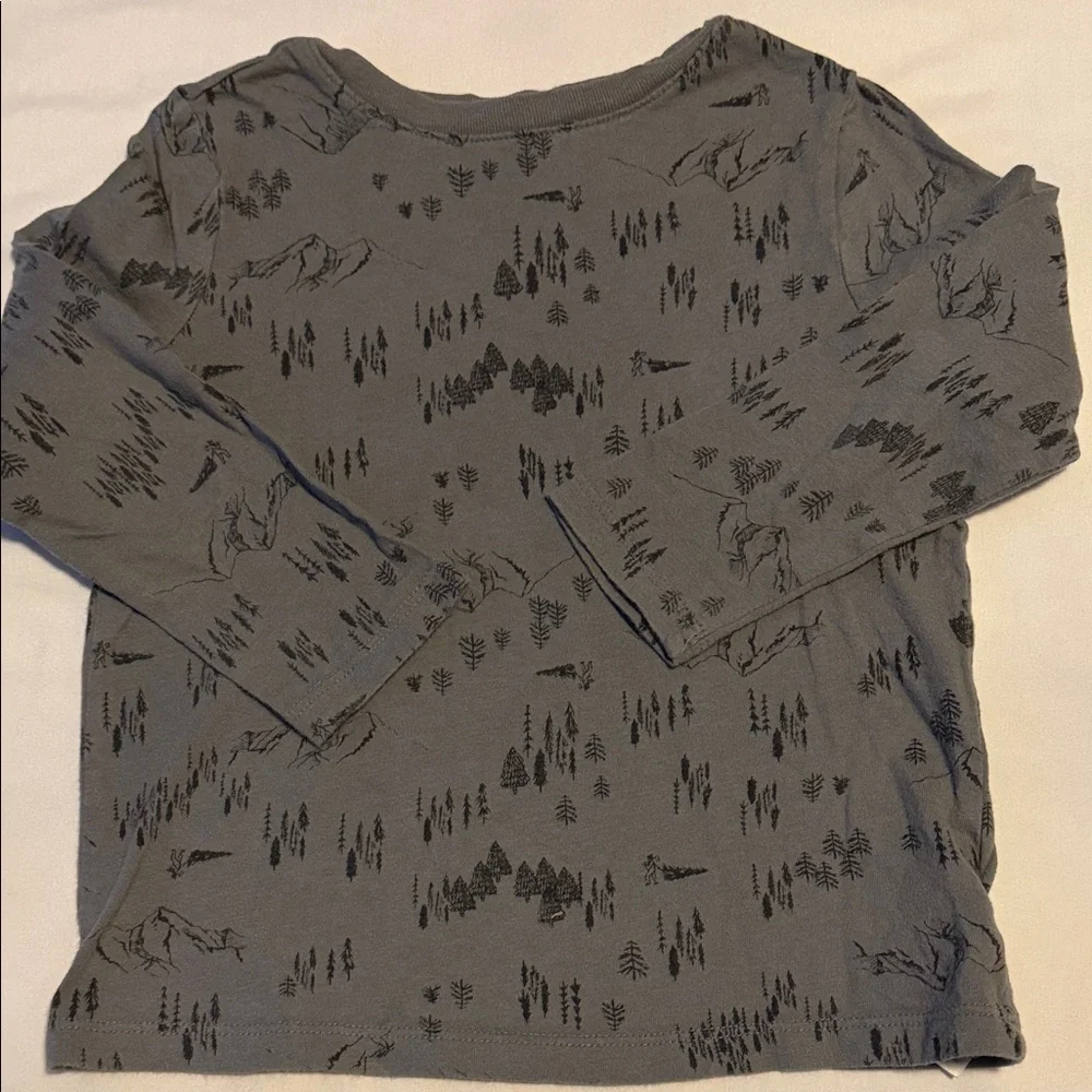 Old Navy Gray Long Sleeve Shirt